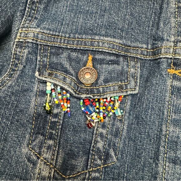 Levi’s custom embellished denim jacket - Picture 4 of 7